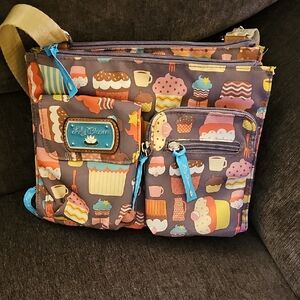 🧁Lily Bloom Colorful Cupcake Crossbody Bag